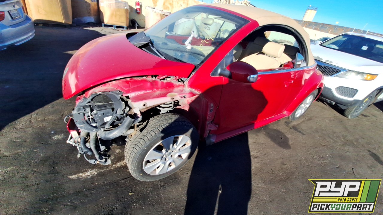 2008 VOLKSWAGEN BEETLE partes disponibles