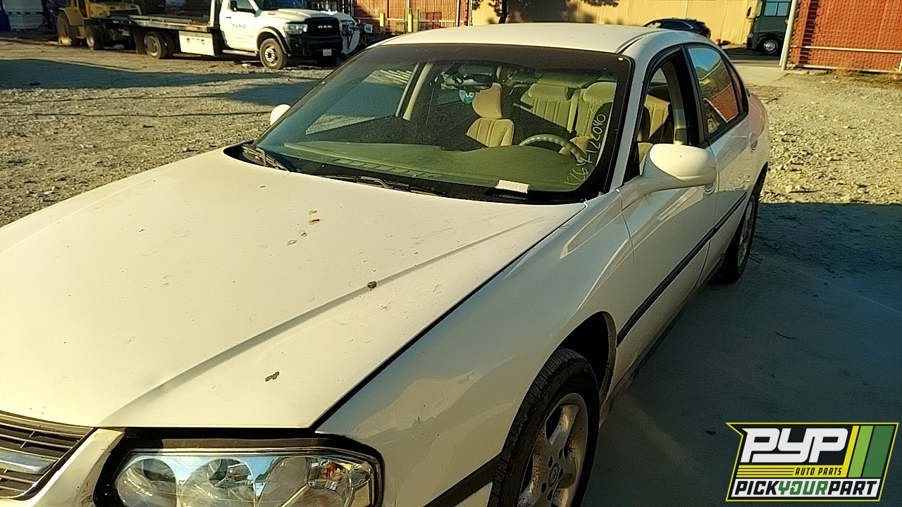 2001 CHEVROLET IMPALA available for parts