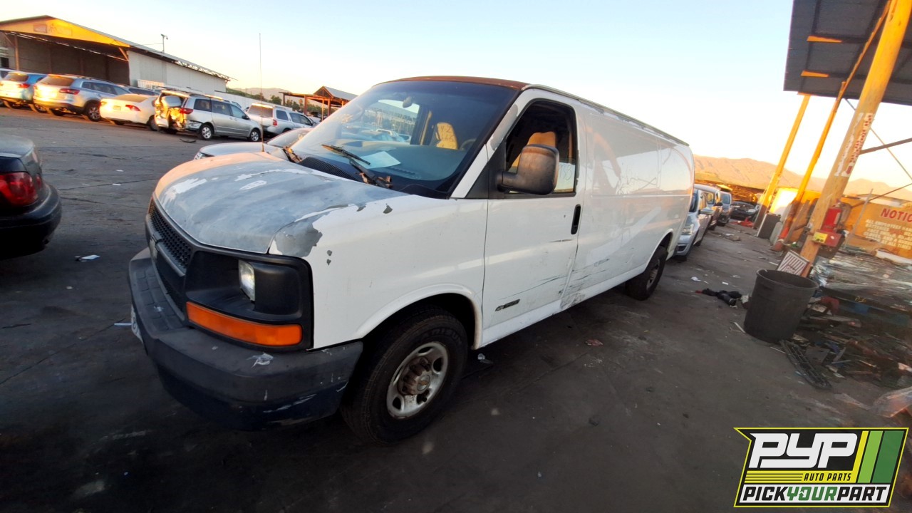 2004 CHEVROLET EXPRESS 3500 available for parts