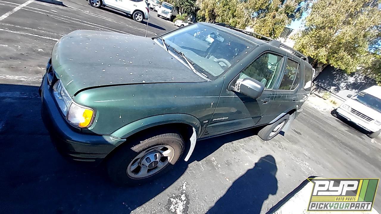 2001 ISUZU RODEO available for parts