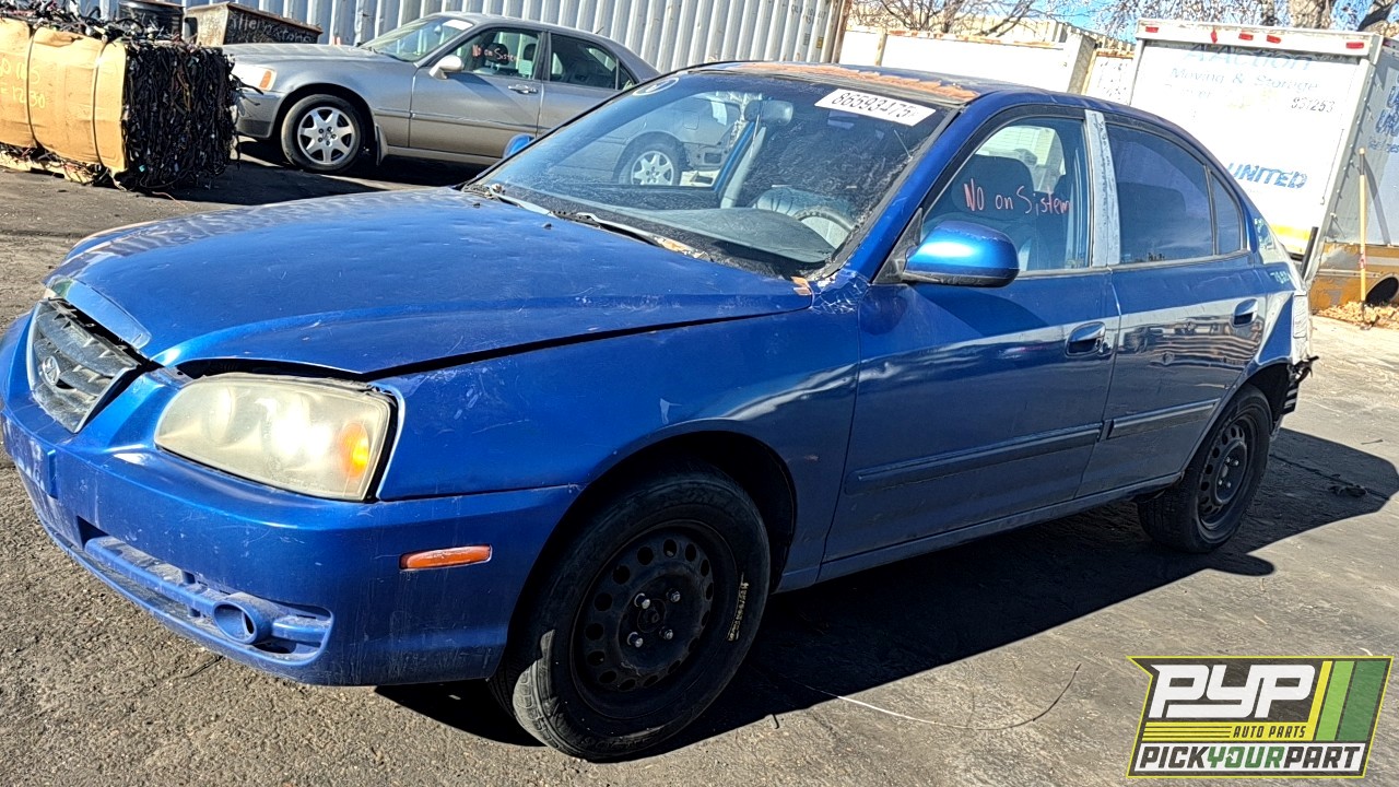2006 HYUNDAI ELANTRA partes disponibles