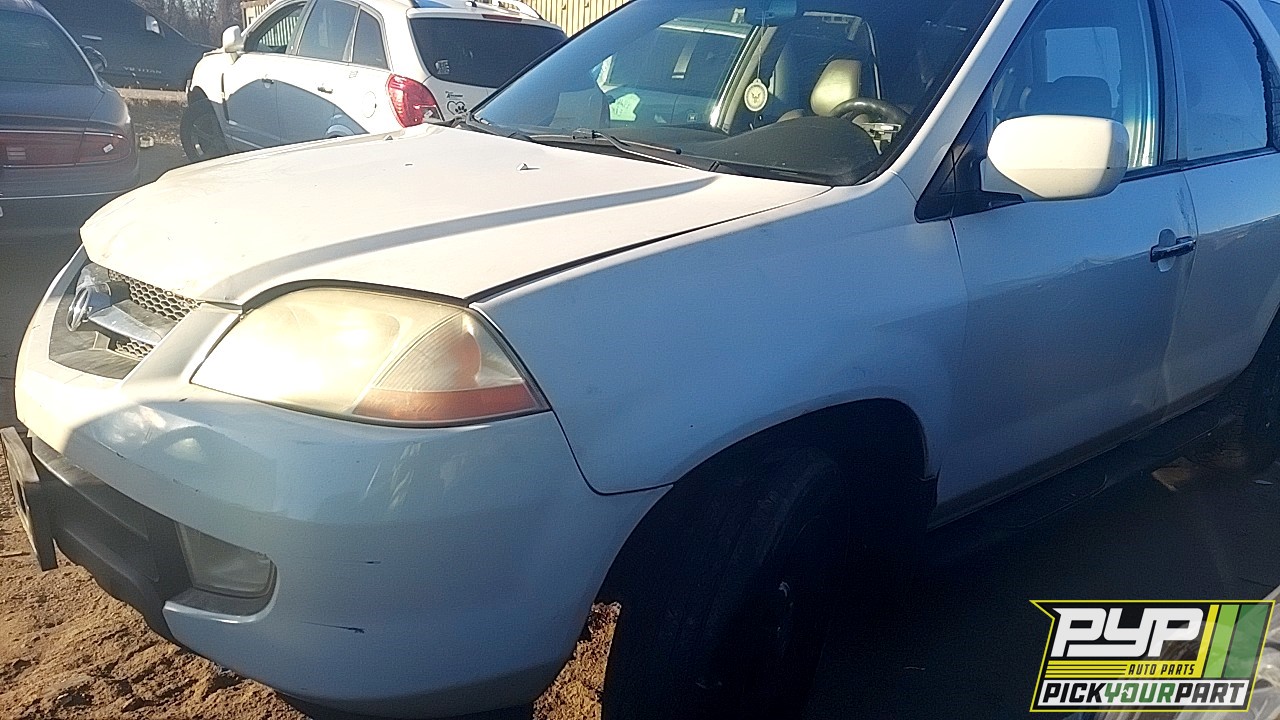 2002 ACURA MDX partes disponibles