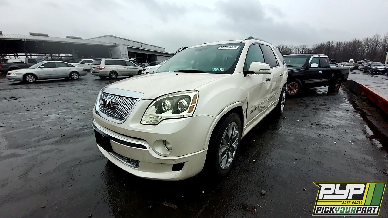 2011 GMC ACADIA partes disponibles
