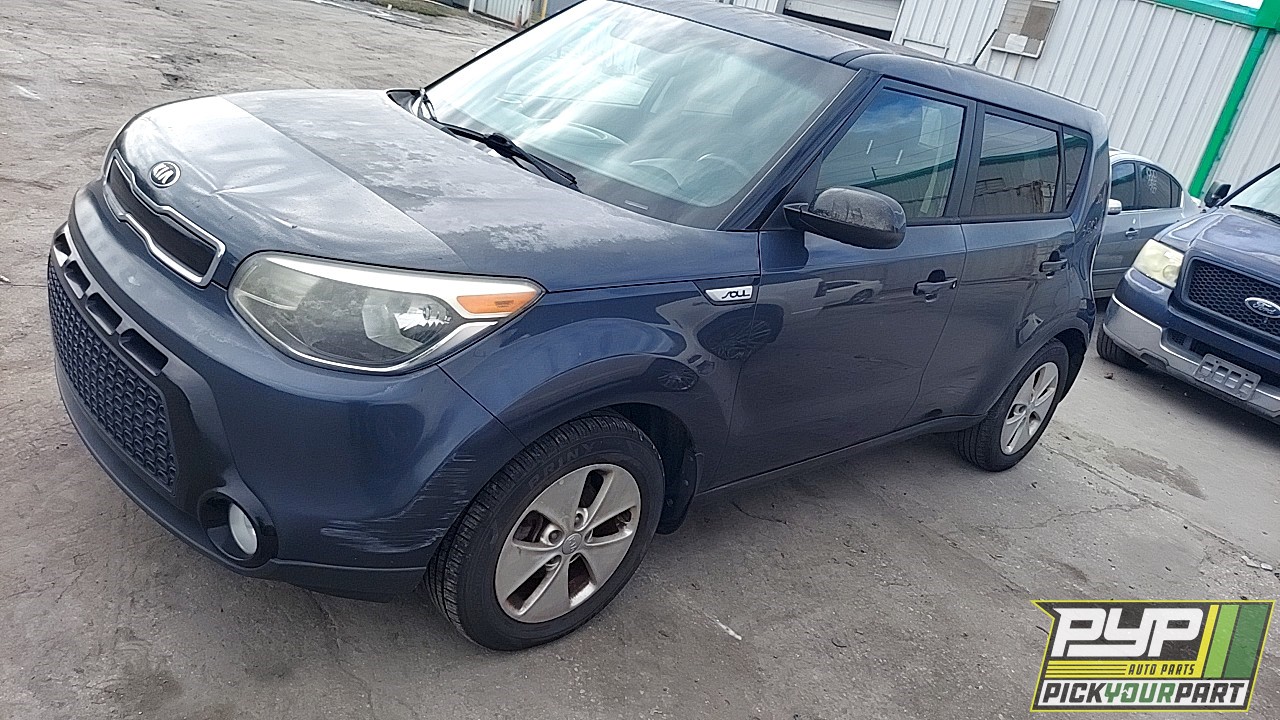 2016 KIA SOUL partes disponibles