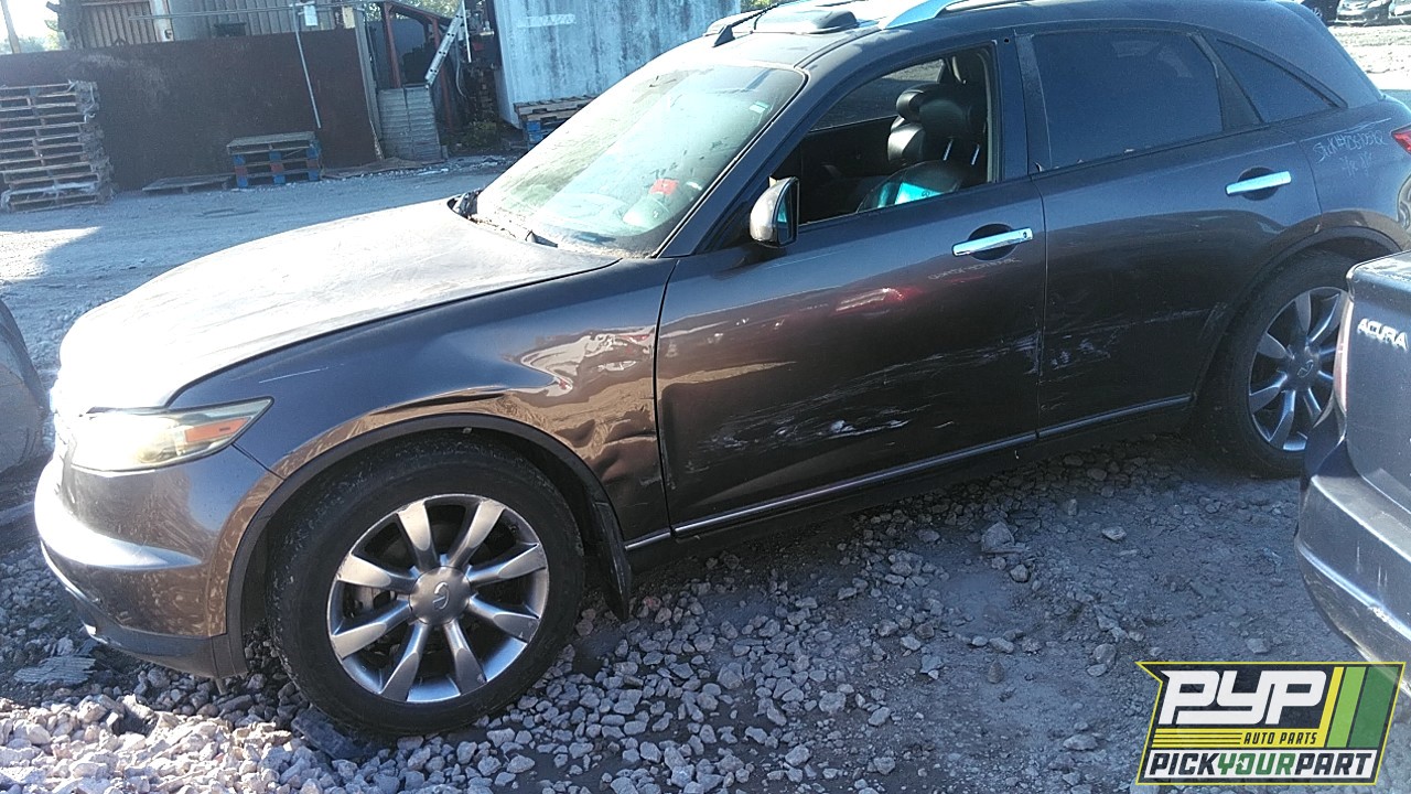 2004 INFINITI FX35 partes disponibles