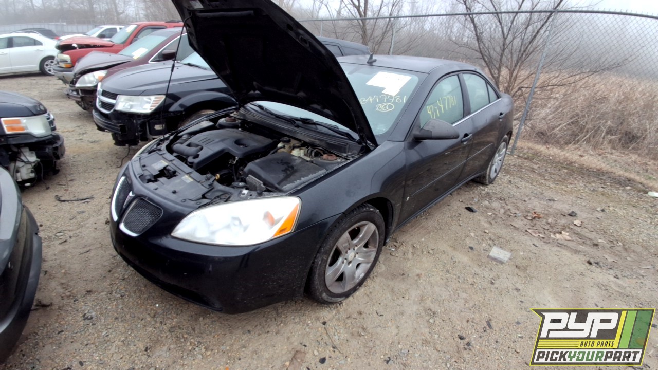 2009 PONTIAC G6 available for parts