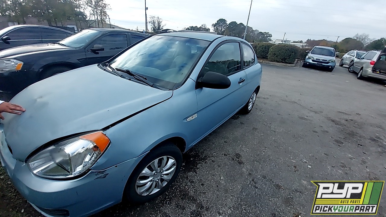 2007 HYUNDAI ACCENT partes disponibles