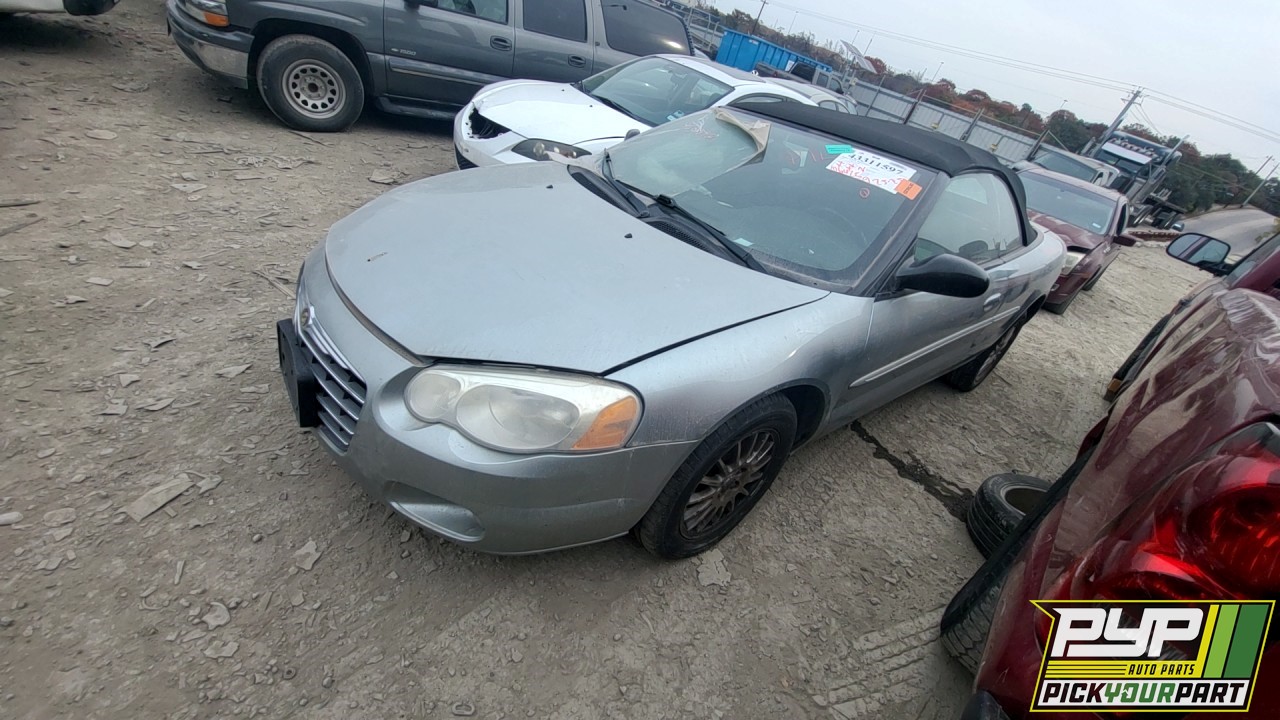 2005 CHRYSLER SEBRING available for parts