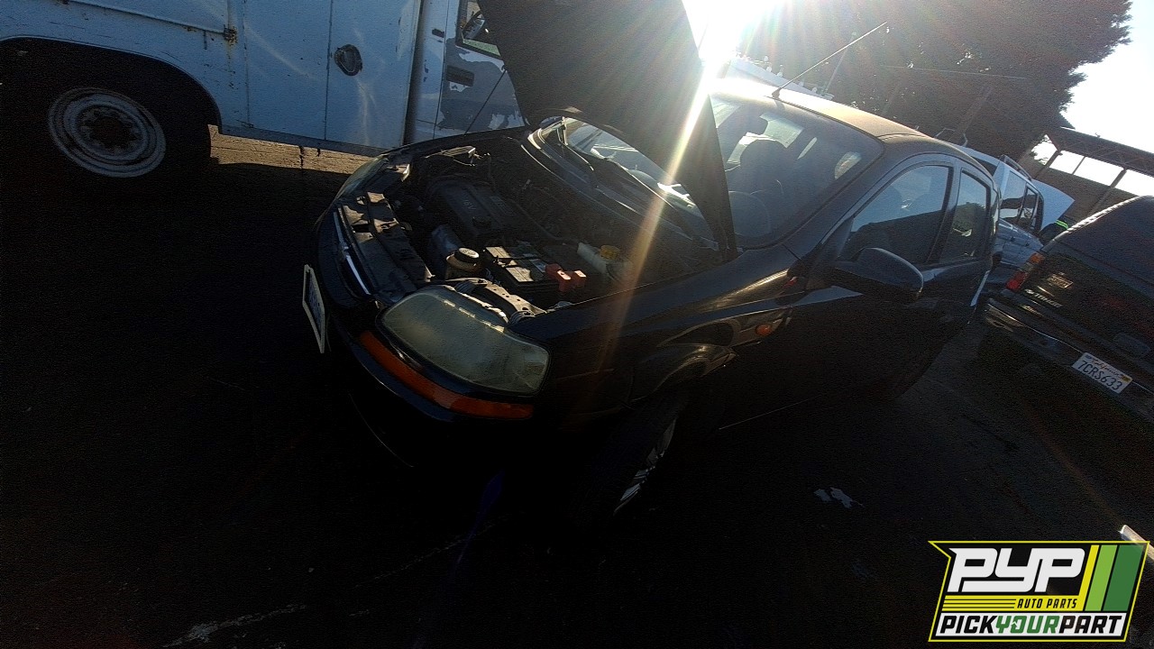 2004 CHEVROLET AVEO partes disponibles