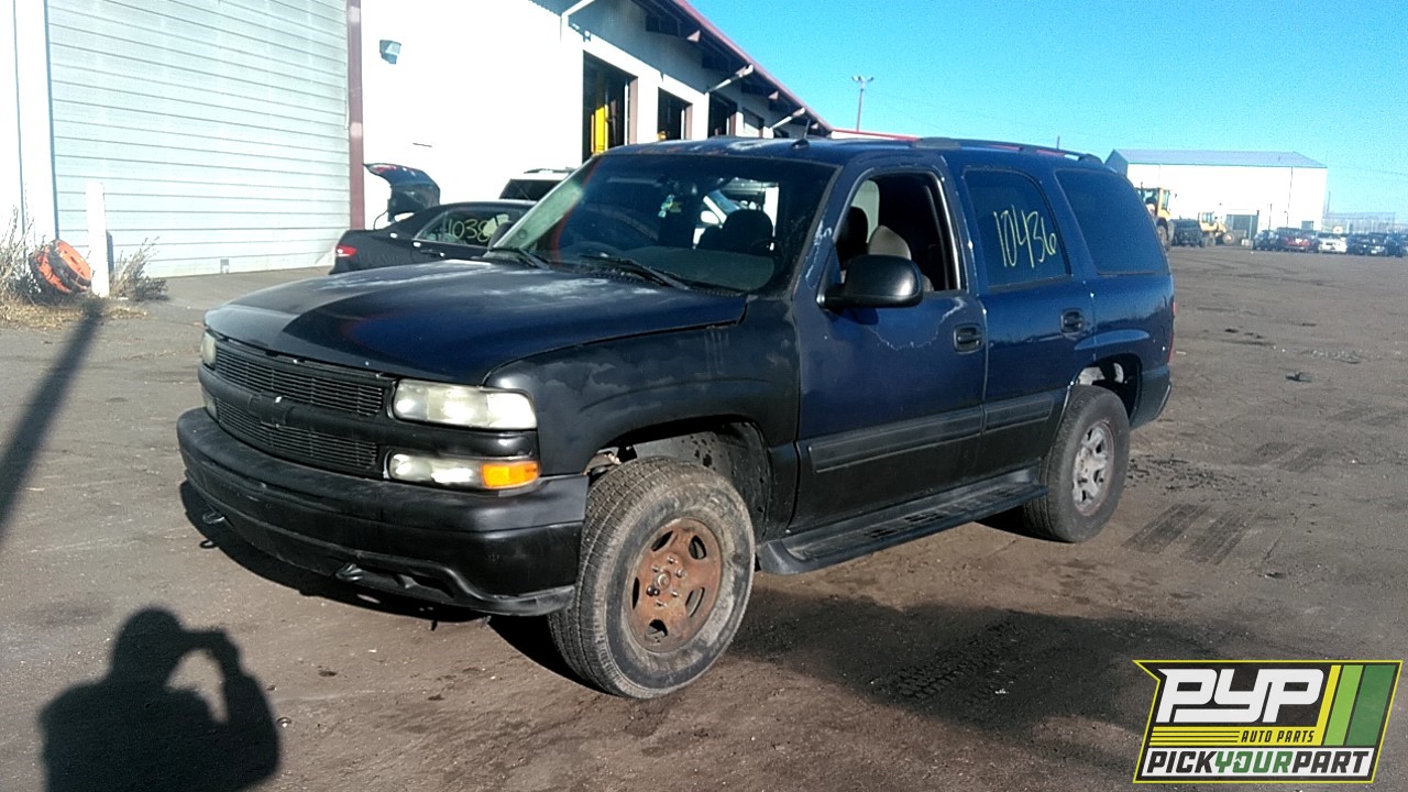 2005 CHEVROLET TAHOE partes disponibles