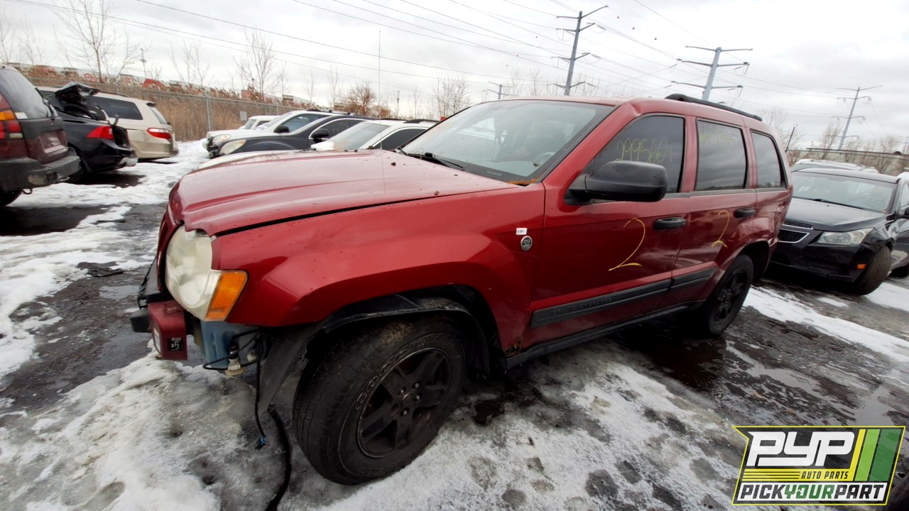 2005 JEEP GRAND CHEROKEE partes disponibles