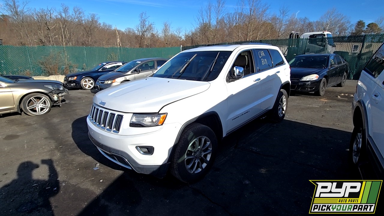 2014 JEEP GRAND CHEROKEE partes disponibles