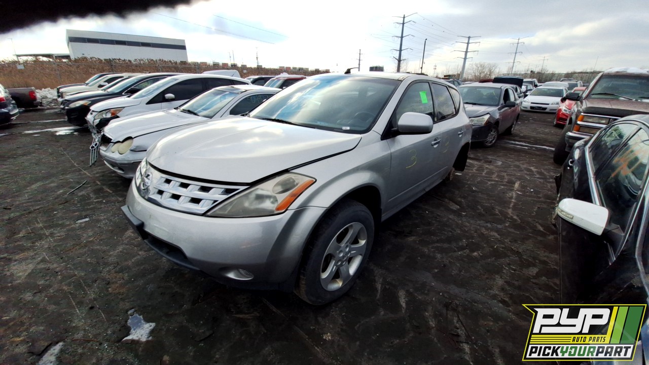 2004 NISSAN MURANO partes disponibles