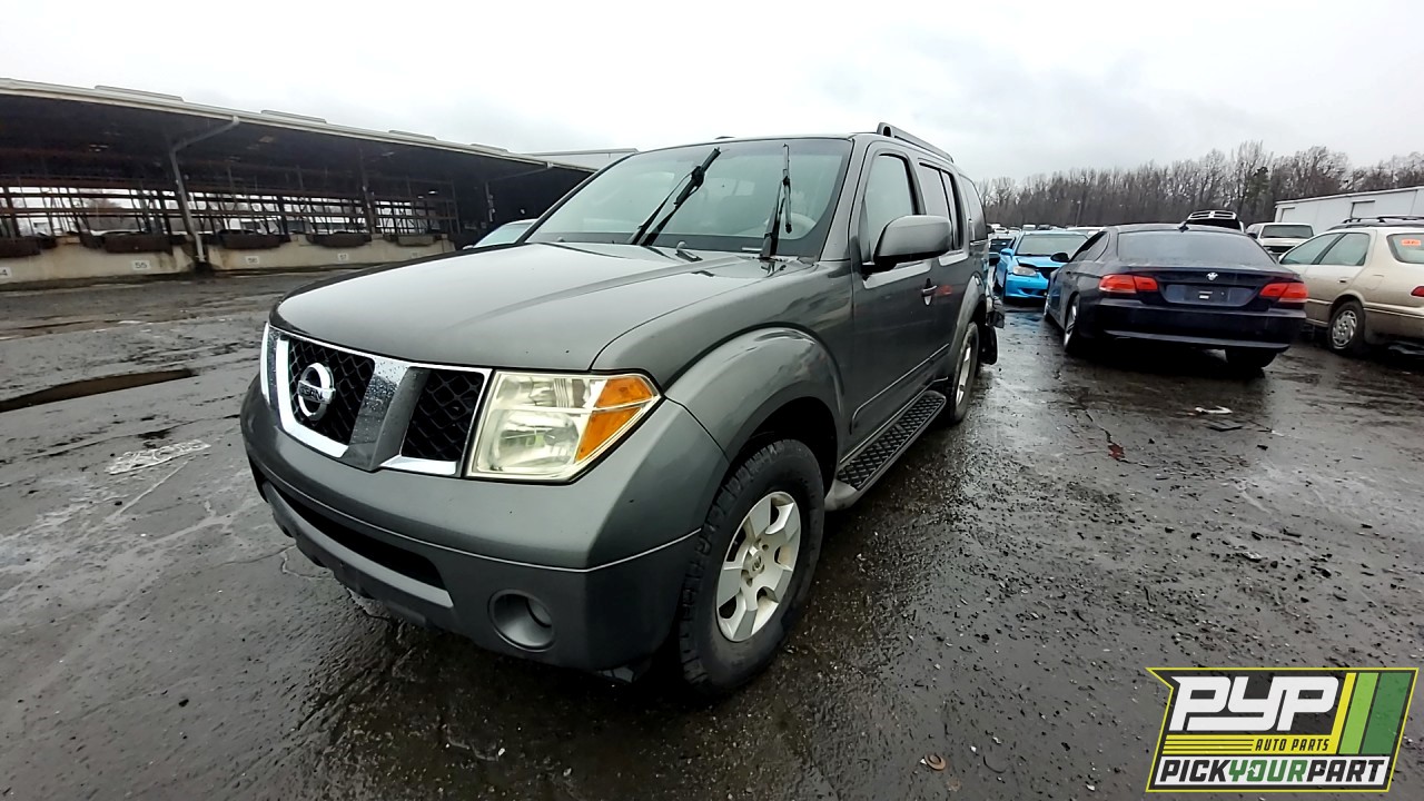 2007 NISSAN PATHFINDER partes disponibles
