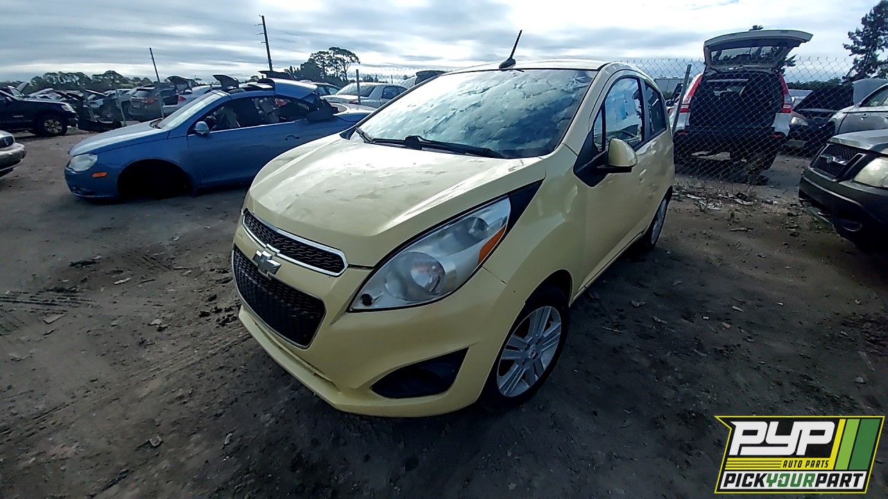 2014 CHEVROLET SPARK partes disponibles