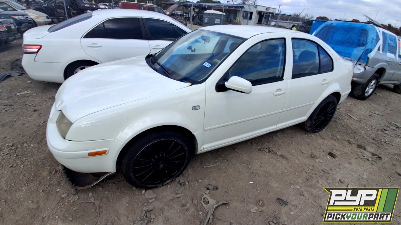 2002 VOLKSWAGEN JETTA partes disponibles