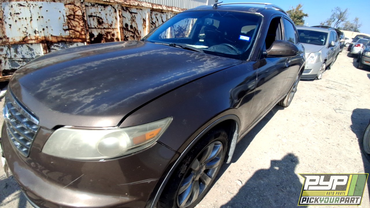 2007 INFINITI FX35 partes disponibles