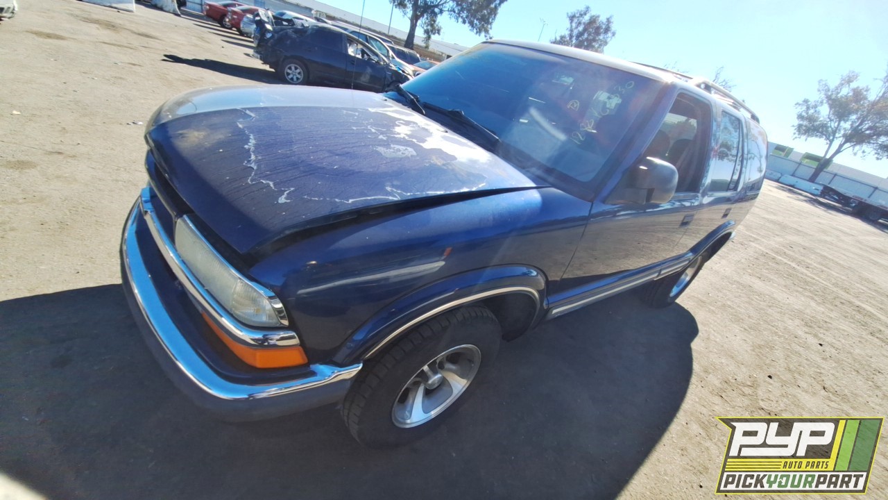 2000 CHEVROLET BLAZER partes disponibles