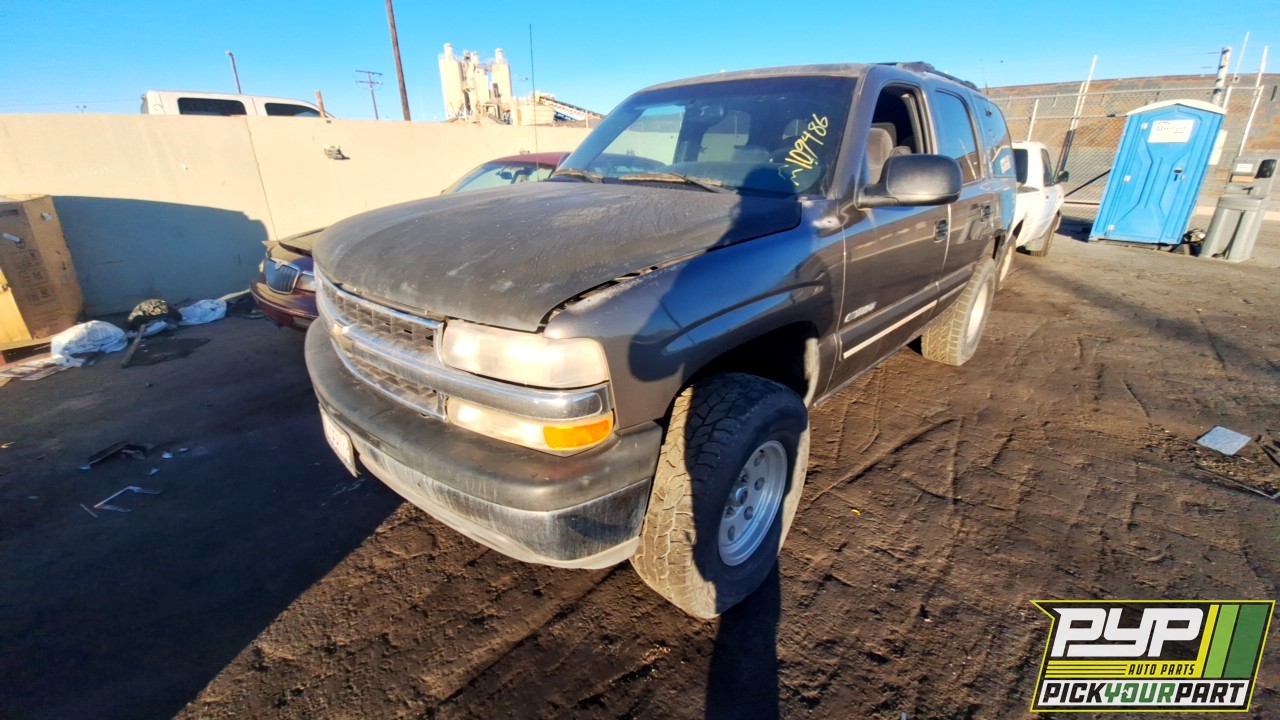 2001 CHEVROLET TAHOE partes disponibles