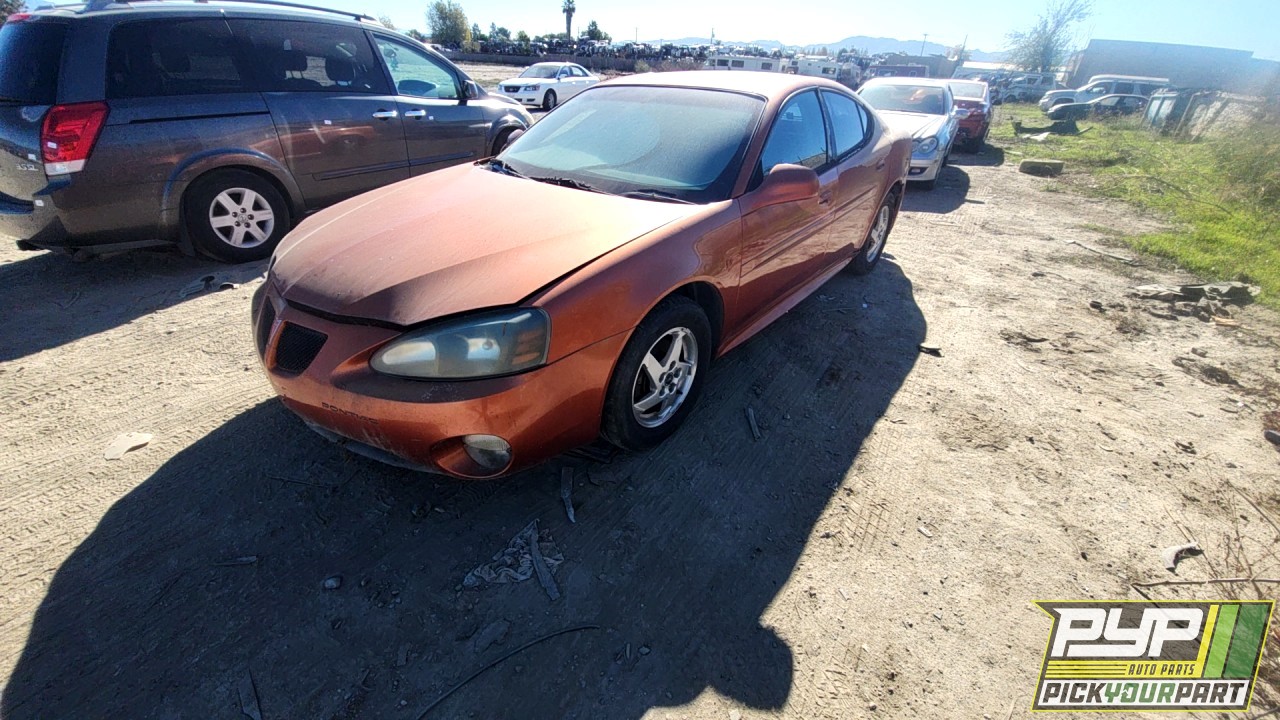 2004 PONTIAC GRAND PRIX partes disponibles