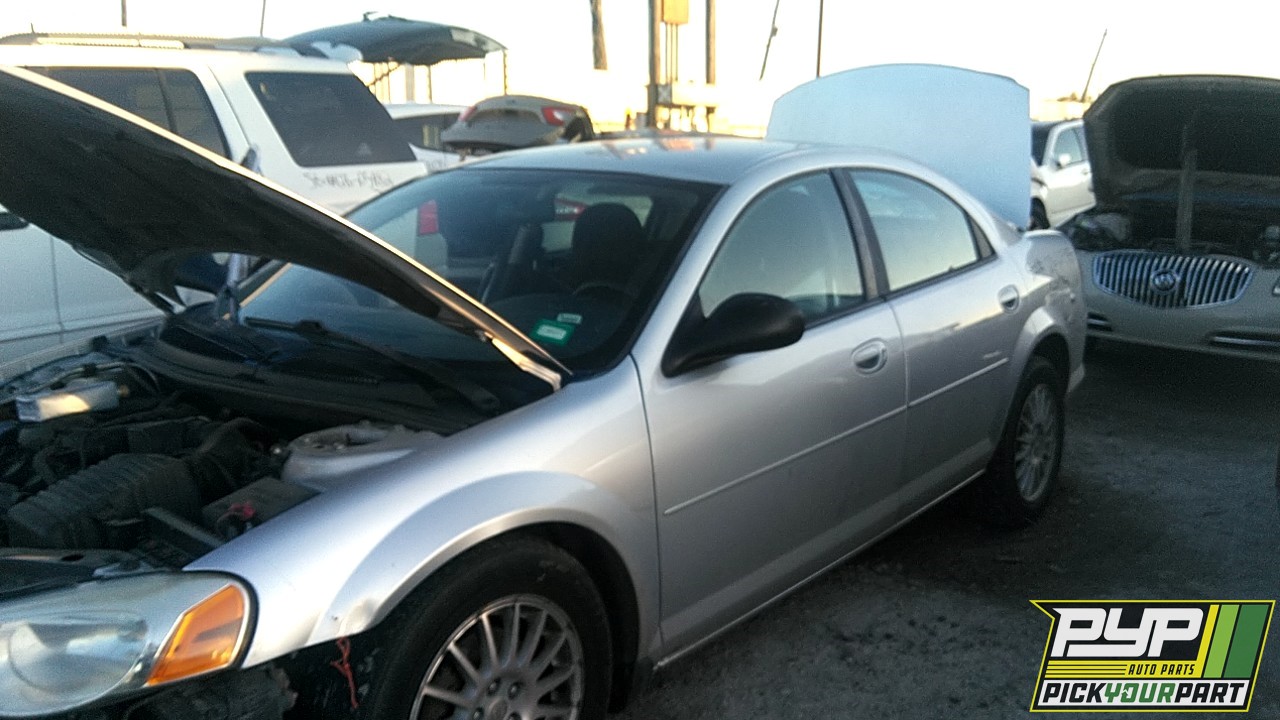 2006 CHRYSLER SEBRING partes disponibles