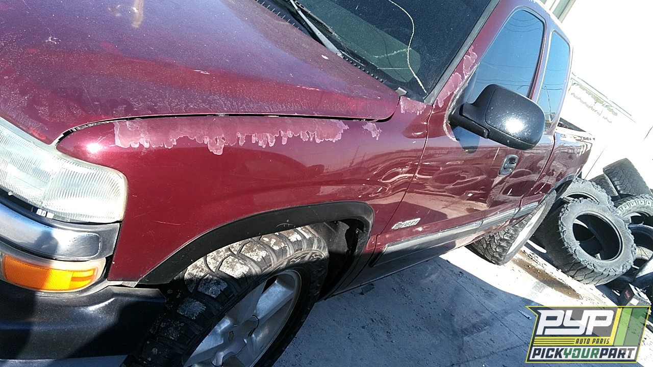 2002 CHEVROLET SILVERADO 1500 partes disponibles