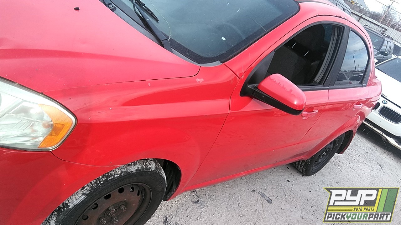 2010 CHEVROLET AVEO available for parts