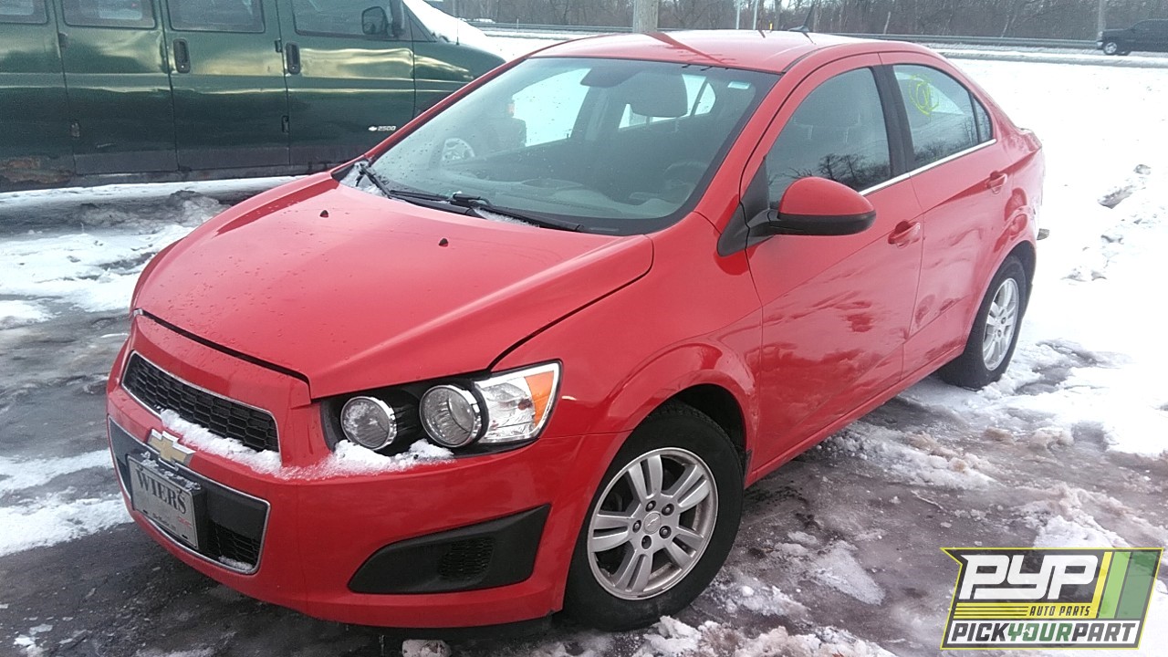 2013 CHEVROLET SONIC available for parts
