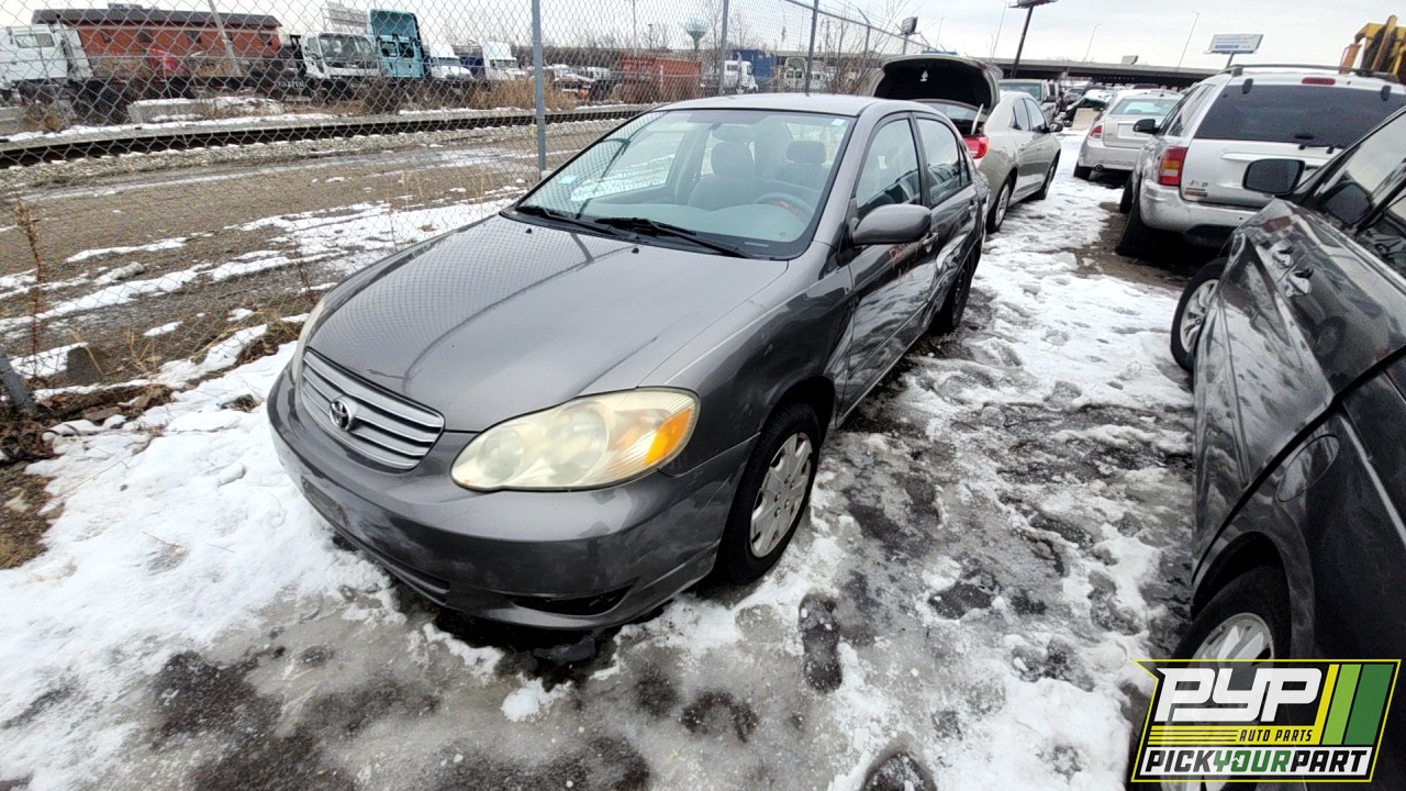 2004 TOYOTA COROLLA available for parts