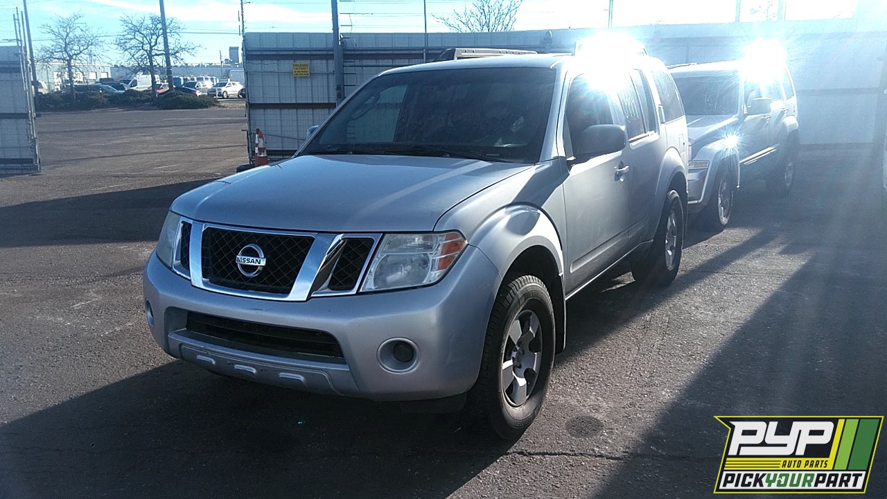 2008 NISSAN PATHFINDER partes disponibles