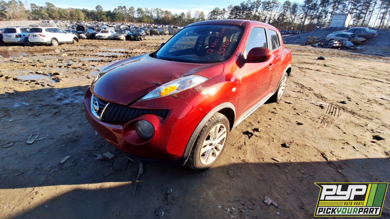 2012 NISSAN JUKE partes disponibles