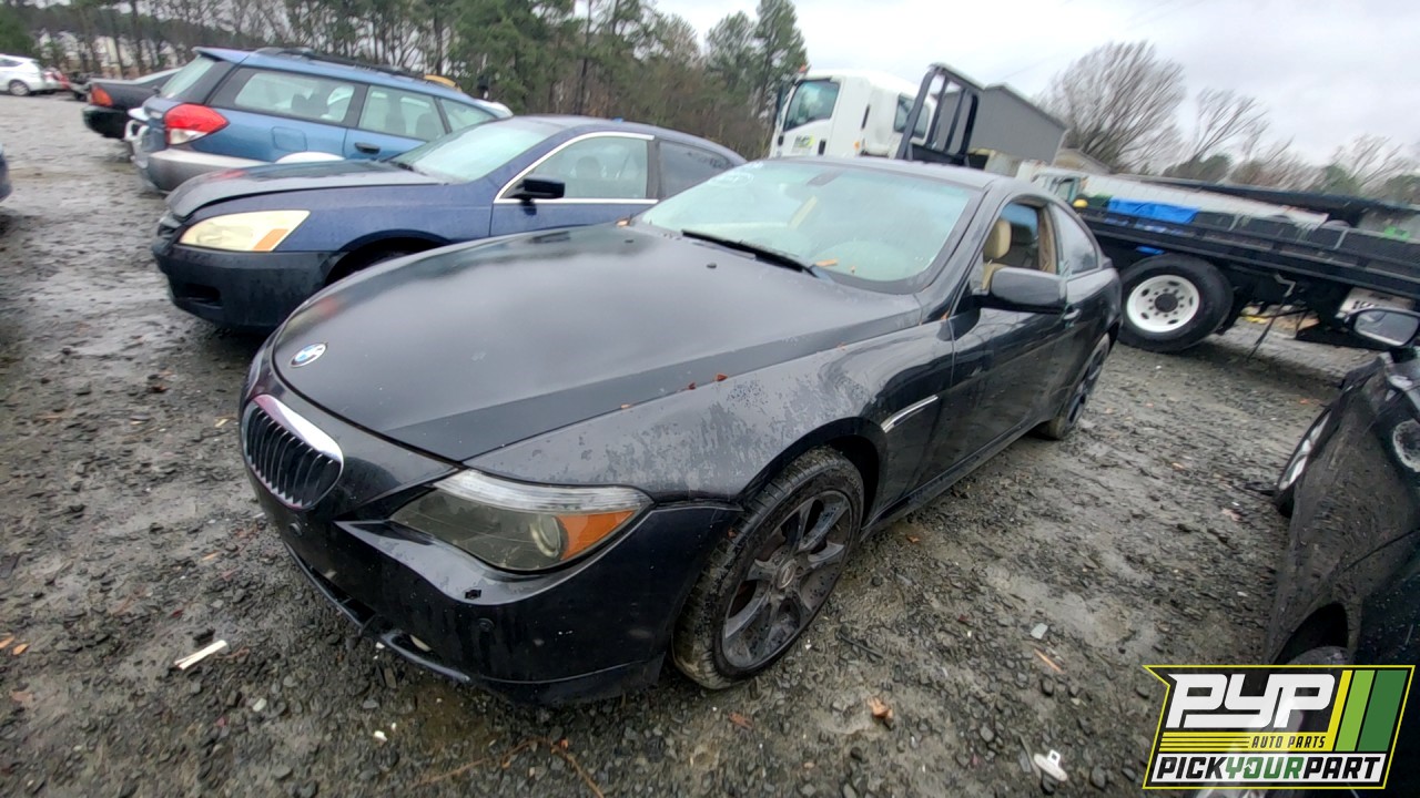 2005 BMW 645CI partes disponibles
