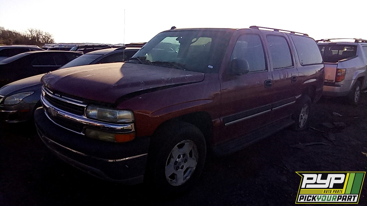 2004 CHEVROLET SUBURBAN 1500 partes disponibles