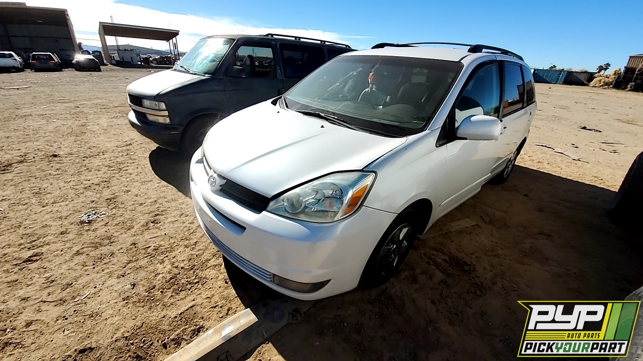 2004 TOYOTA SIENNA available for parts