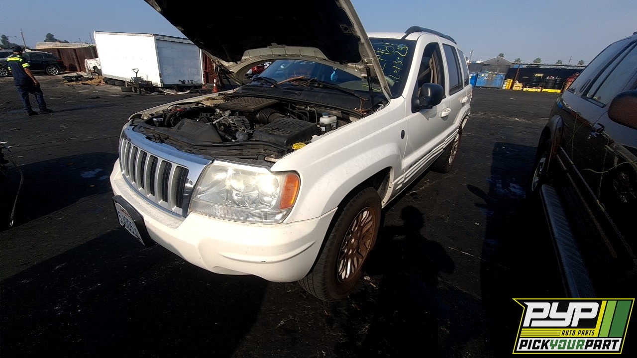 2004 JEEP GRAND CHEROKEE partes disponibles