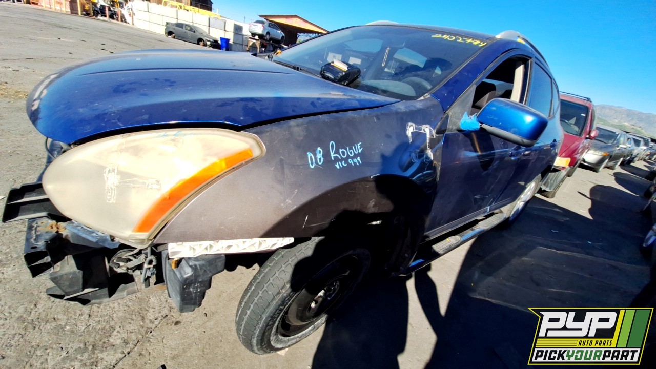 2009 NISSAN ROGUE partes disponibles