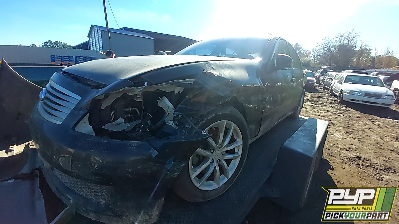 2008 INFINITI G35 partes disponibles