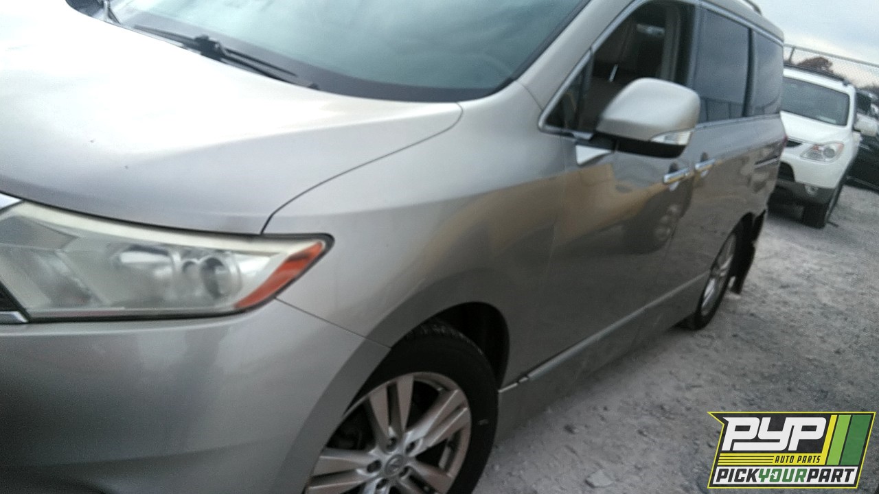 2012 NISSAN QUEST available for parts