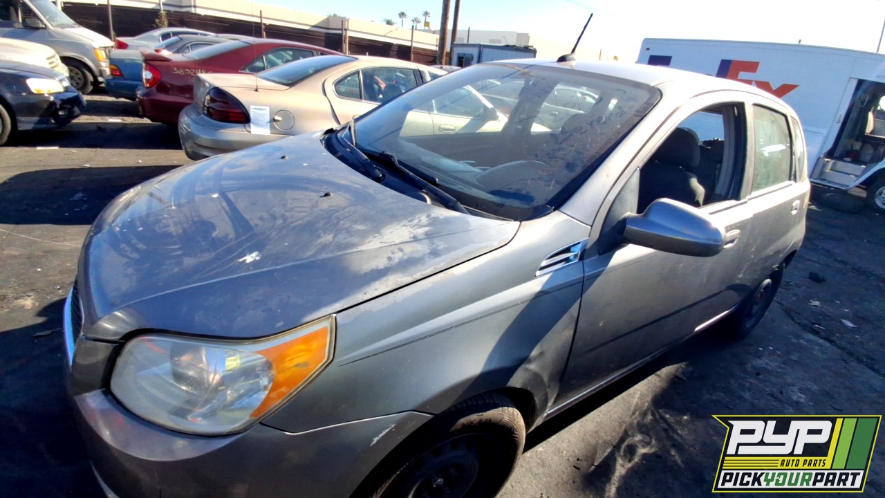 2009 CHEVROLET AVEO5 available for parts