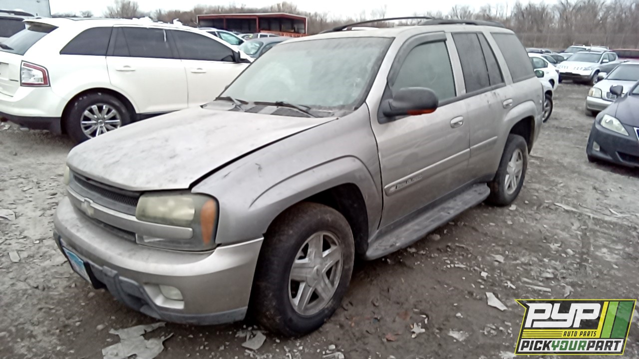 2002 CHEVROLET TRAILBLAZER partes disponibles