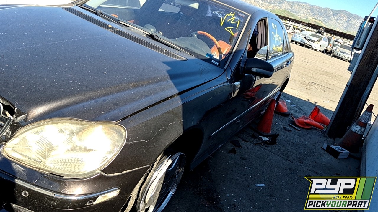2001 MERCEDES-BENZ S500 partes disponibles
