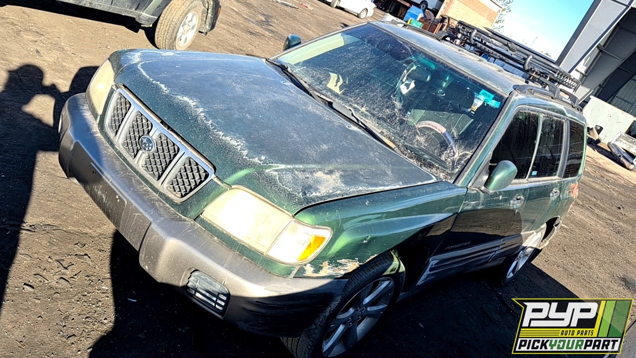 2002 SUBARU FORESTER partes disponibles