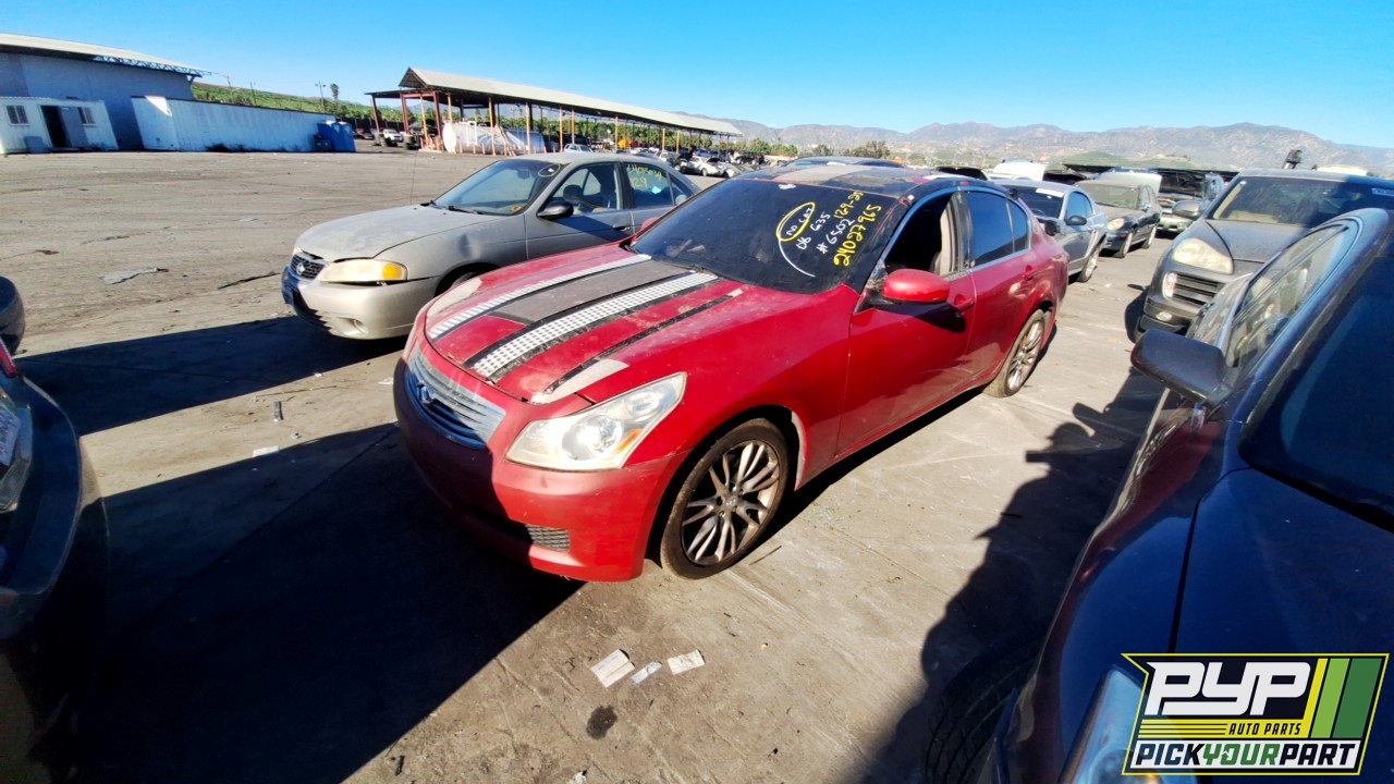 2008 INFINITI G35 available for parts