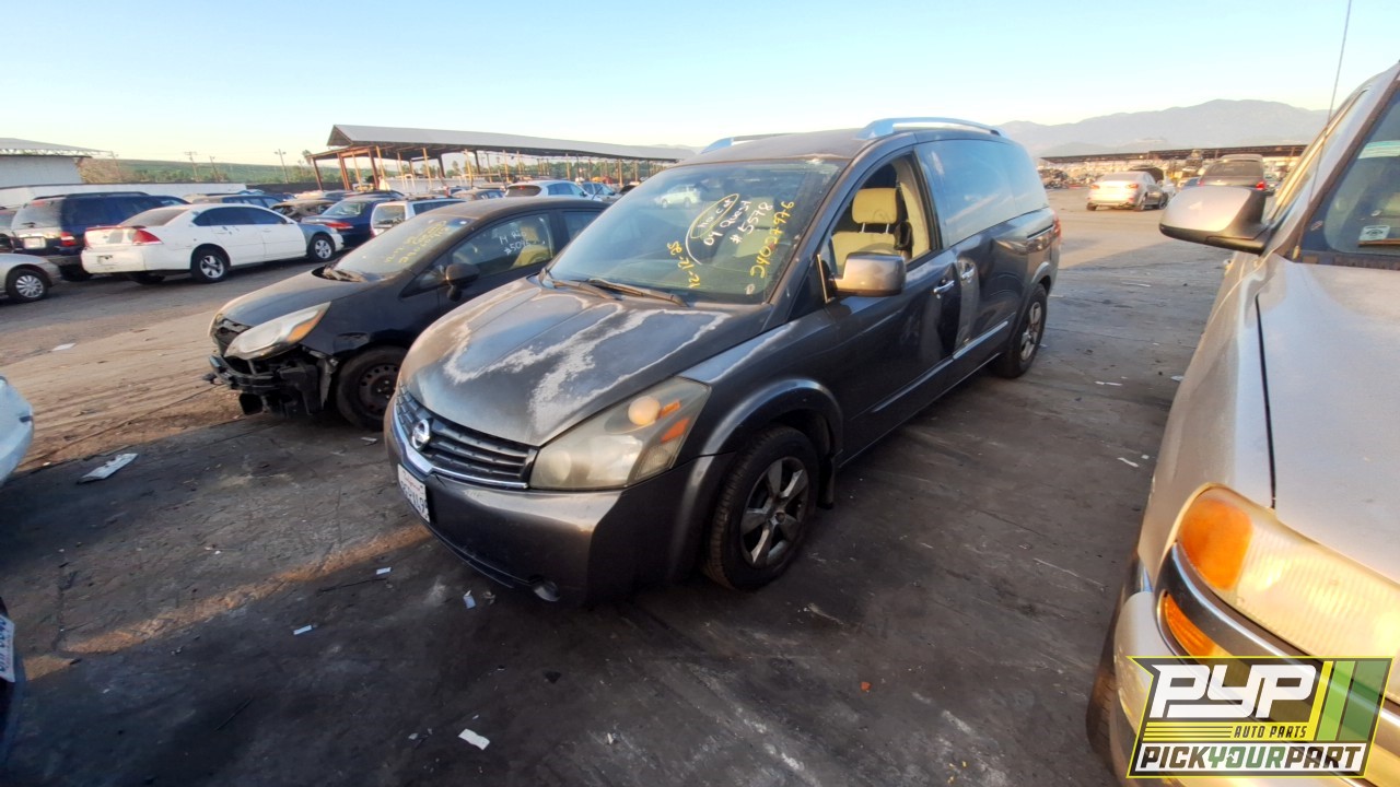 2009 NISSAN QUEST available for parts