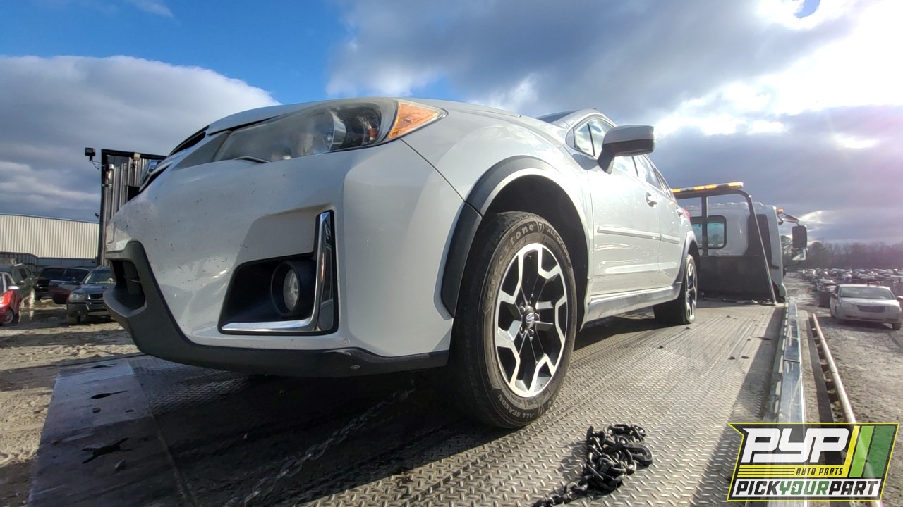 2016 SUBARU CROSSTREK partes disponibles