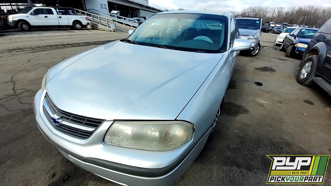 2001 CHEVROLET IMPALA partes disponibles
