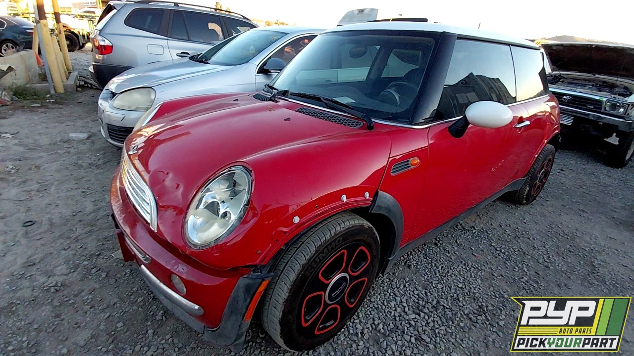 2002 MINI COOPER available for parts