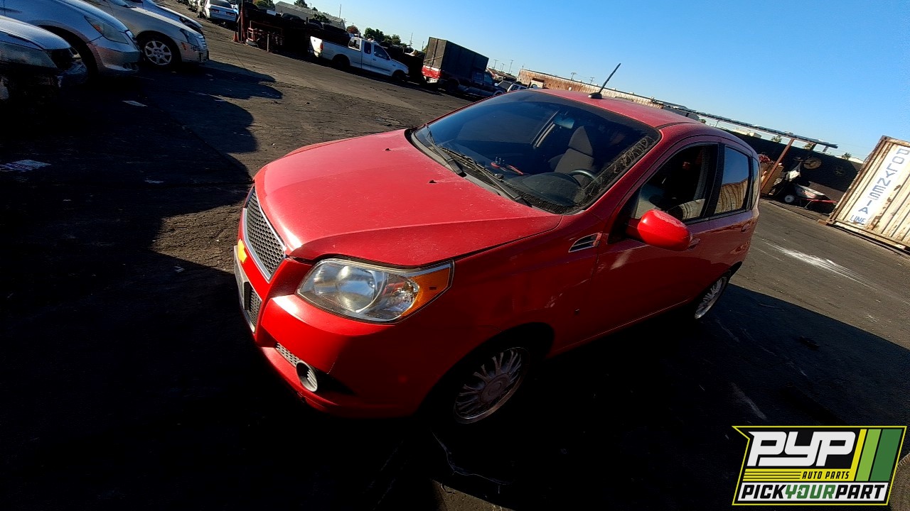2009 CHEVROLET AVEO5 available for parts