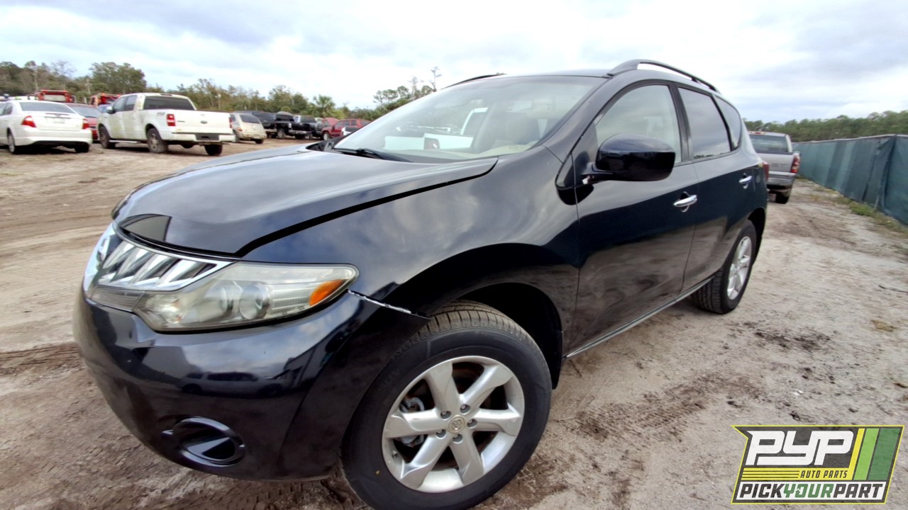 2009 NISSAN MURANO partes disponibles