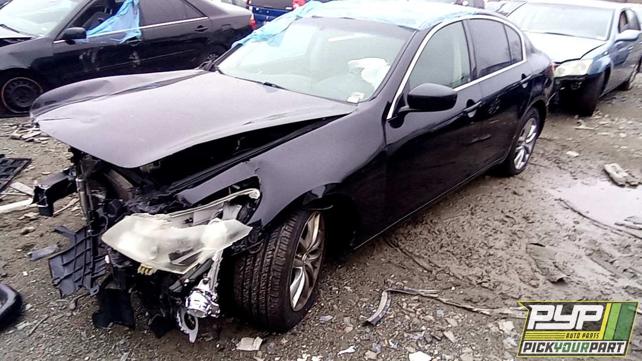 2009 INFINITI G37 partes disponibles